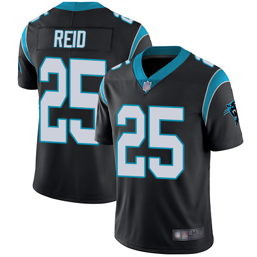 Carolina Panthers Limited Black Youth Eric Reid Home Jersey NFL Football #25 Vapor Untouchable->youth nfl jersey->Youth Jersey